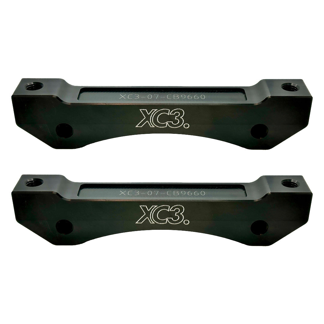 BMW M3 E9X Caliper Carrier – BTCC Rotor Upgrade for AP Racing CP9660 Caliper | XC3 Engineering XC3 Engineering