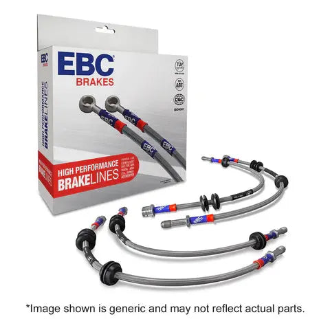 EBC Performance Pack Pad & Line Kit with Yellowstuff Pads (Front / Rear) (PLK1975) EBC Brakes