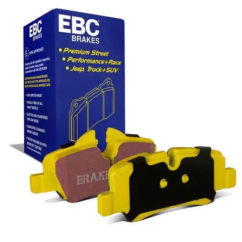 EBC Yellowstuff 4000 Series Street and Track Brake Pad Set (Rear) (DP42228R) EBC Brakes
