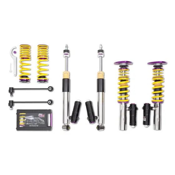 KW Coilover suspension V3 Clubsport incl. fa top mounts - Volkswagen Golf GTI MK7 KW Suspension