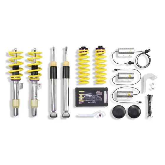 KW Coilover suspension V3 inox (incl. deactivation for electronic dampers) - BMW 3 Series E92 M3 KW Suspension