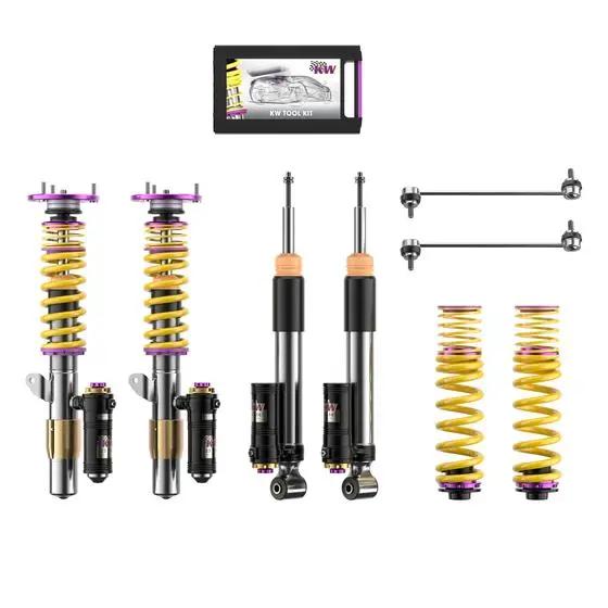 KW Coilover suspension V4 Clubsport incl. top mounts - BMW 3 Series E92 M3 (For cars without EDC) KW Suspension