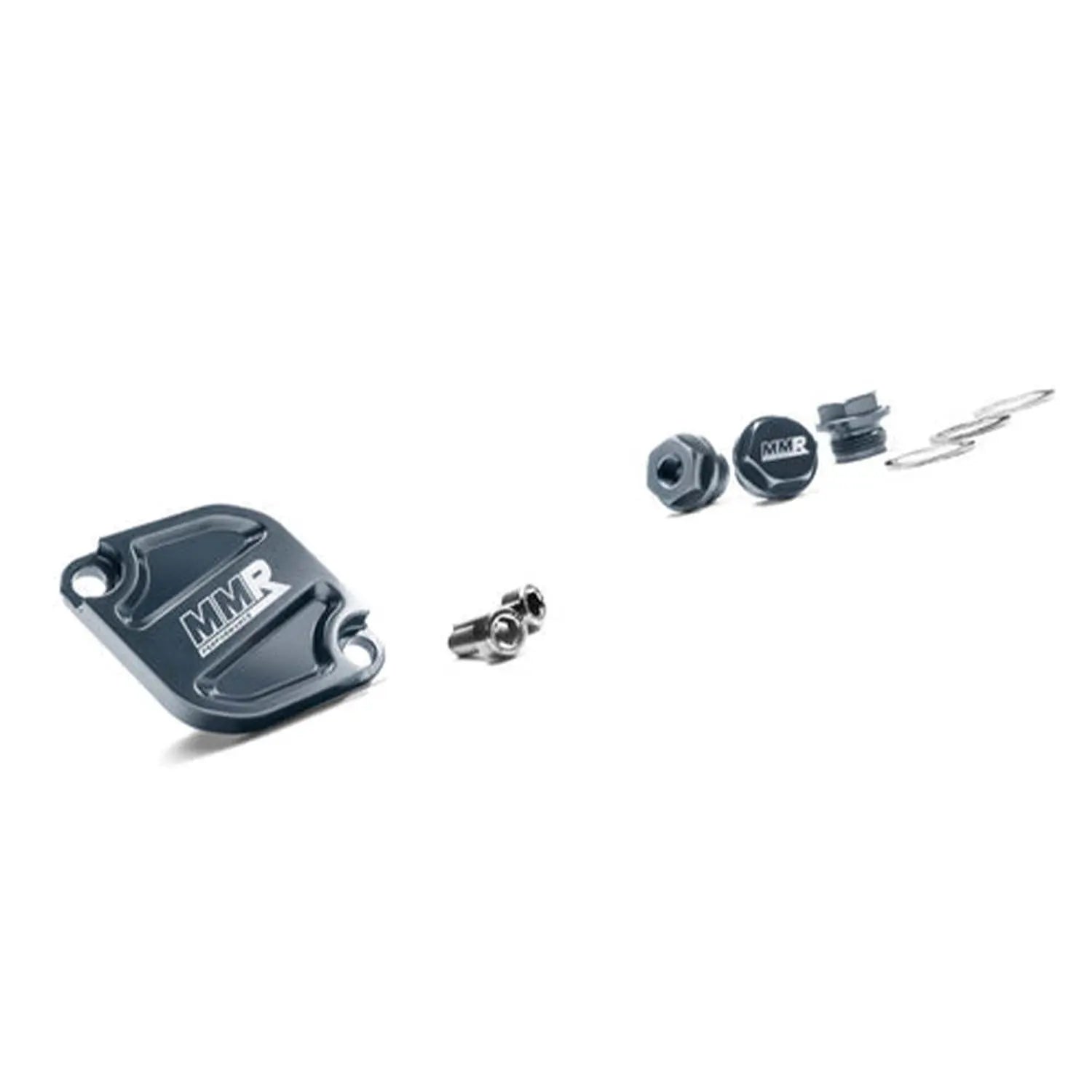 MMX BMW Oil Thermostat Lid And Caps Black - N54/N55/S55 R44 Performance