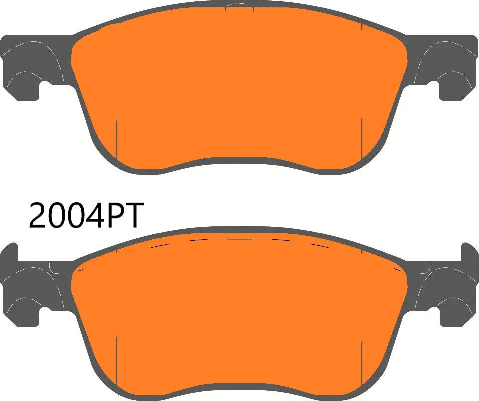 FIESTA Mk 8 1.5 ST ECOBOOST Front Performance Brake Pads 2004 PBS Brakes