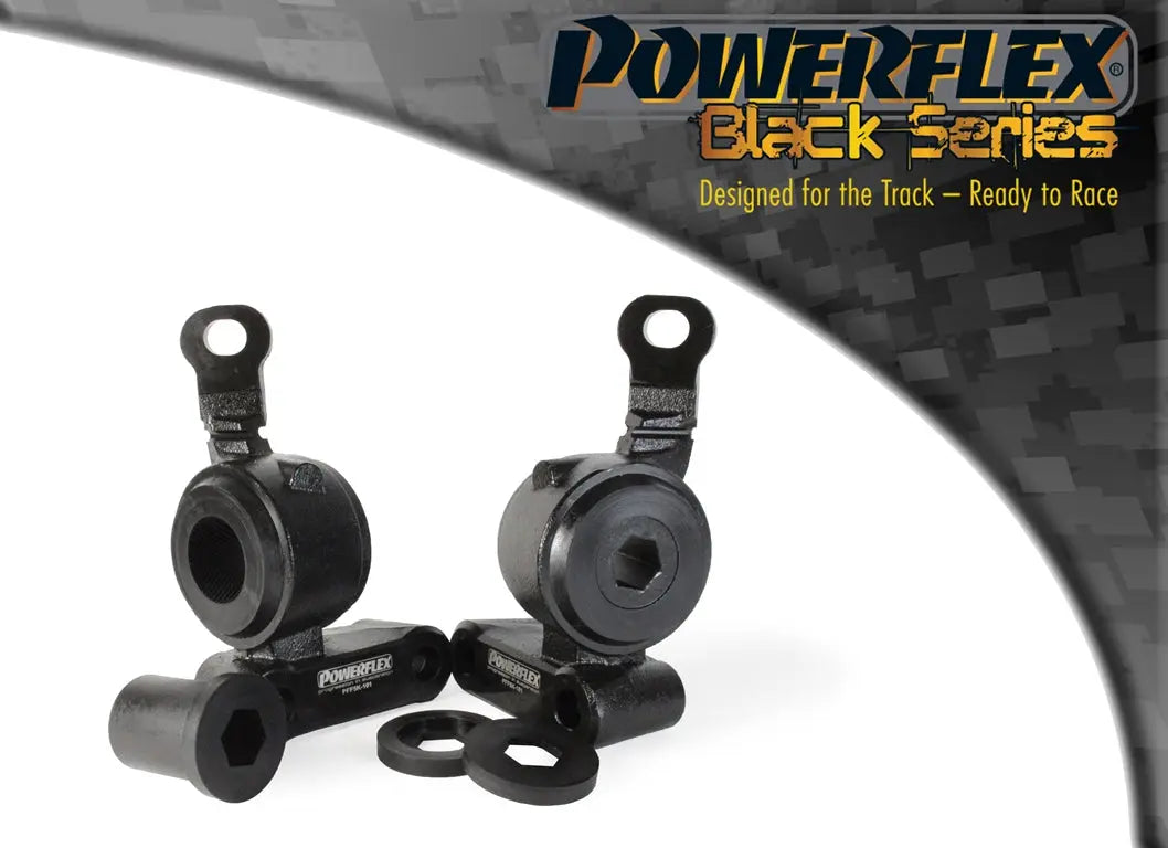 Powerflex BLACK Front Wishbone Rear Bush & Bracket PFF5K-101BLK for Mini R50/52/53 Gen 1 Powerflex