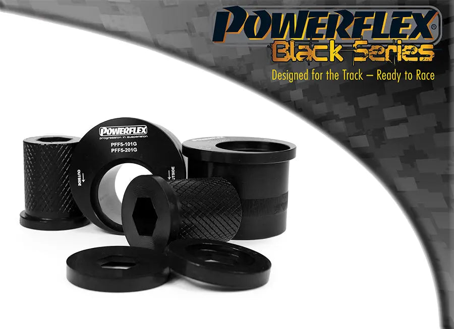 Powerflex Black Front Wishbone Rear Bush, Caster Adjusted PFF5-101GBLK Mini Generation 1 R50/52/53 Powerflex
