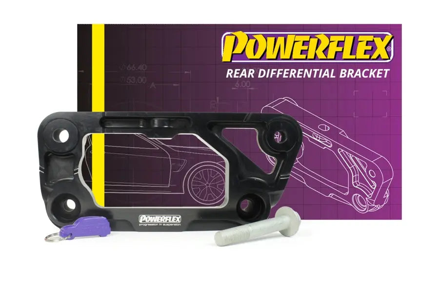 Powerflex Dual-Mount Rear Differential Bracket PFR5-4030 for BMW F87 M2 Coupe (2015 on) Powerflex