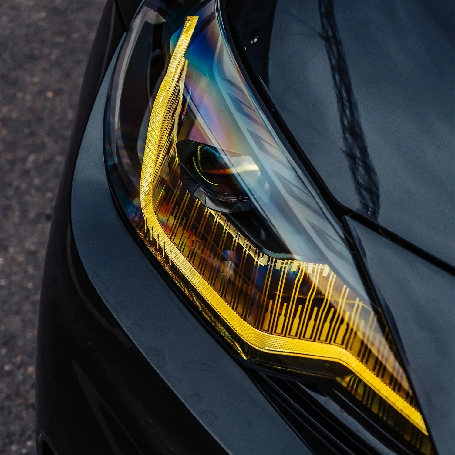 R44 BMW M2/2 Series CSL Yellow Daytime Running Lights LED Module Set (G87/G42) R44 Performance