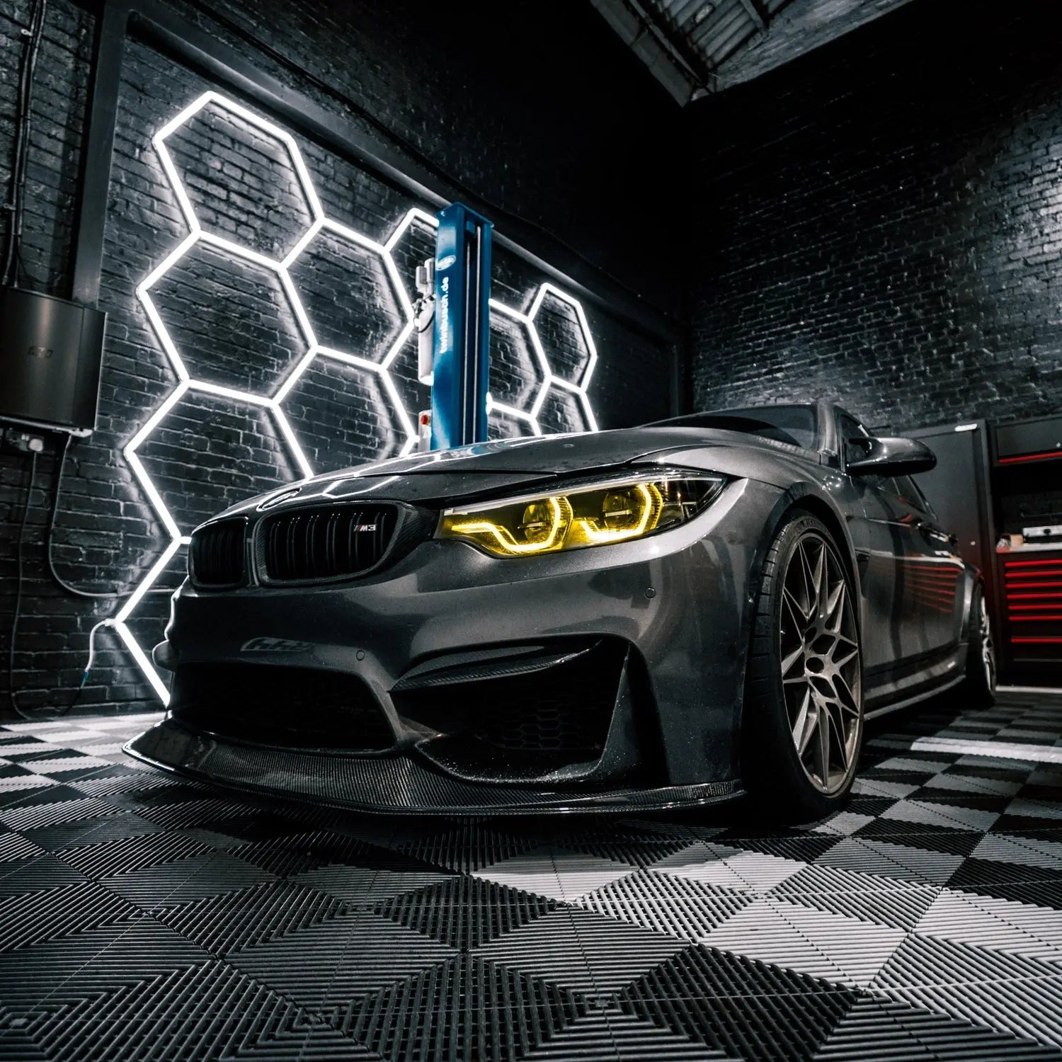 R44 BMW M3/M4 CSL Yellow Daytime Running Lights LED Module Set (F80/F82/F83 LCI) R44 Performance