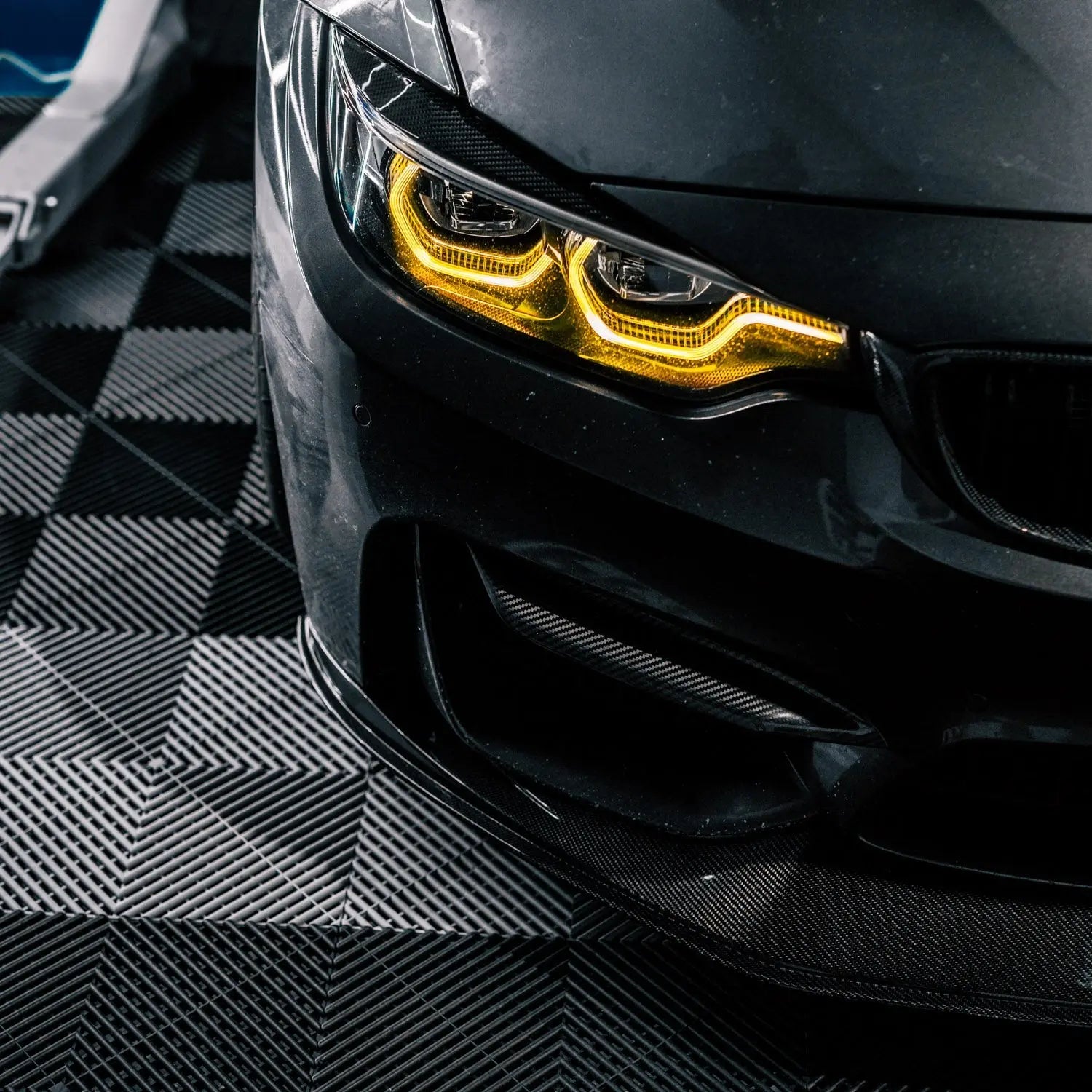R44 BMW M3/M4 CSL Yellow Daytime Running Lights LED Module Set (F80/F82/F83 LCI) R44 Performance