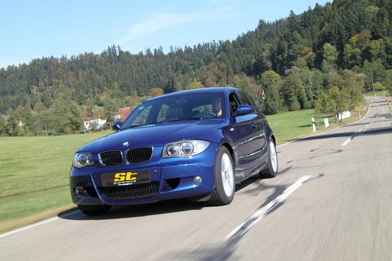ST Coilovers ST XTA galvanized steel (adjustable damping with top mounts) - BMW 1 Series E81 / E82 / E87 ST Suspension