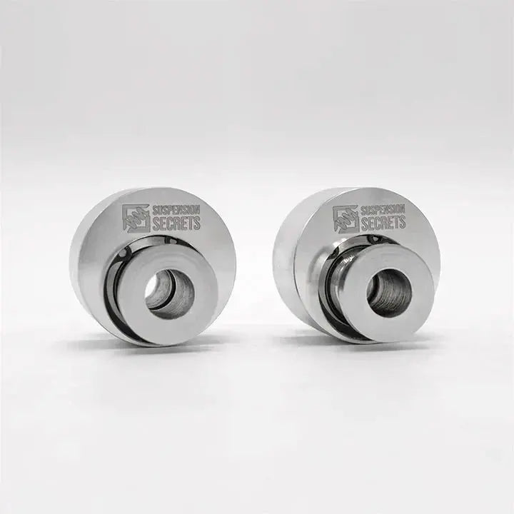 Suspension Secrets Eccentric Rear Control Arm Roll Centre Correction Bushes - BMW 1M Suspension Secrets