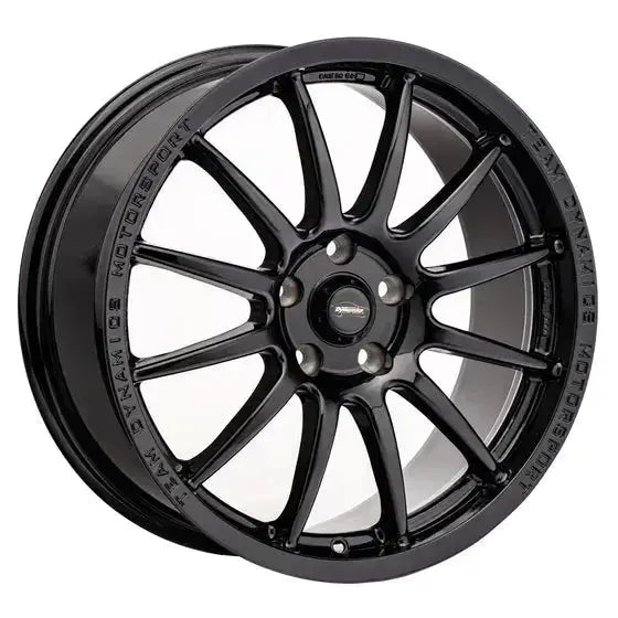 Team Dynamics Pro Race 1.2 Alloy Wheel 18x8 ET40 5x108 Gloss Black 73mm CB Team Dynamics