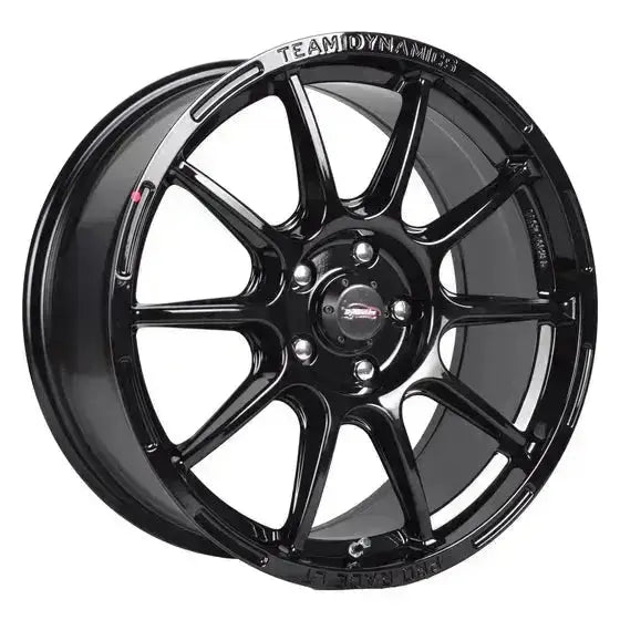 Team Dynamics Pro Race LT Alloy Wheel 15x8 ET35 4x100 Gloss Black 73mm CB Team Dynamics
