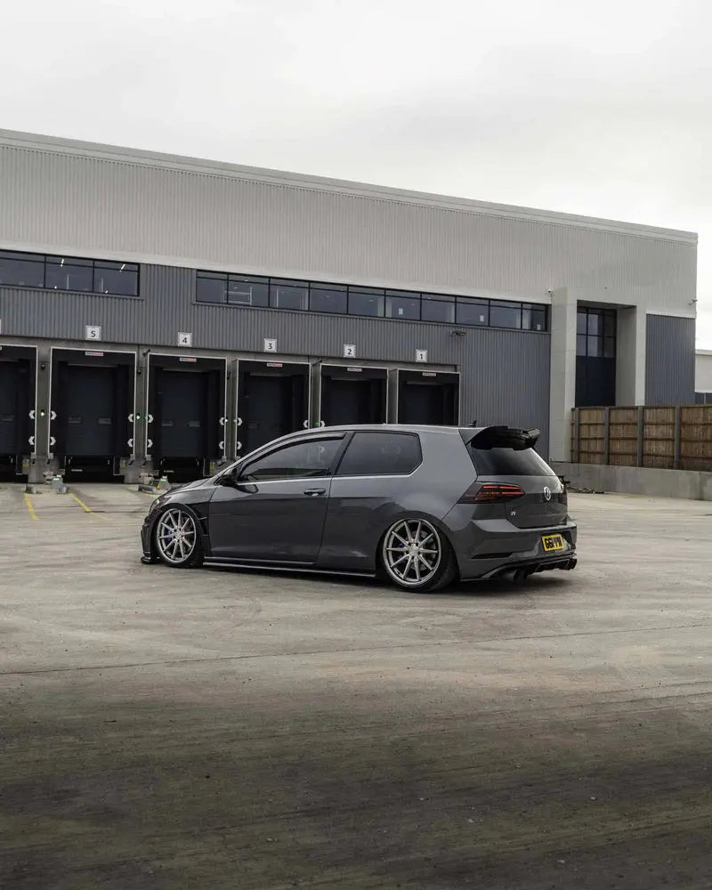 VW Golf, Golf GTI & Golf R Mk7 / Mk7.5 EVO-1 Gloss Black Rear Spoiler by ZAERO (2013-2020) Zaero