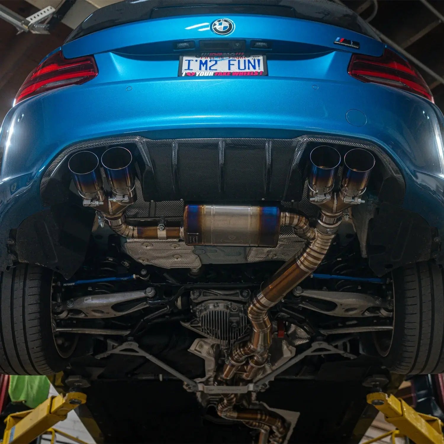 Valvetronic Designs BMW F87 M2 Competition Valved Sport Exhaust System R44 Performance
