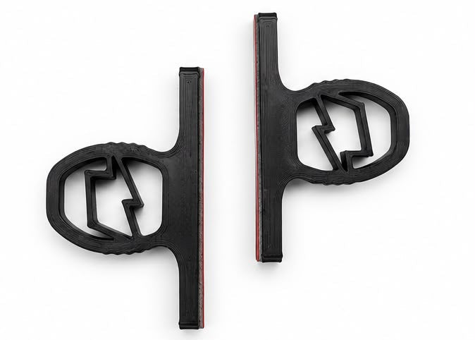 Plateless Honeycomb Grille - Removable Number Plate Kit Plateless