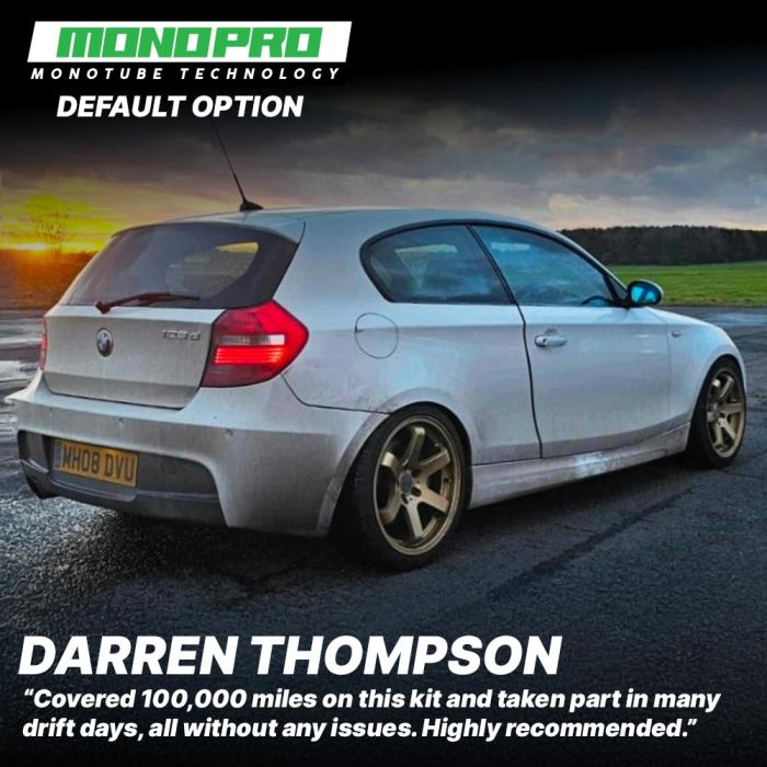 HSD MonoPro Coilovers BMW 1 Series E81 E87 Hatch 04-13 HSD Coilovers